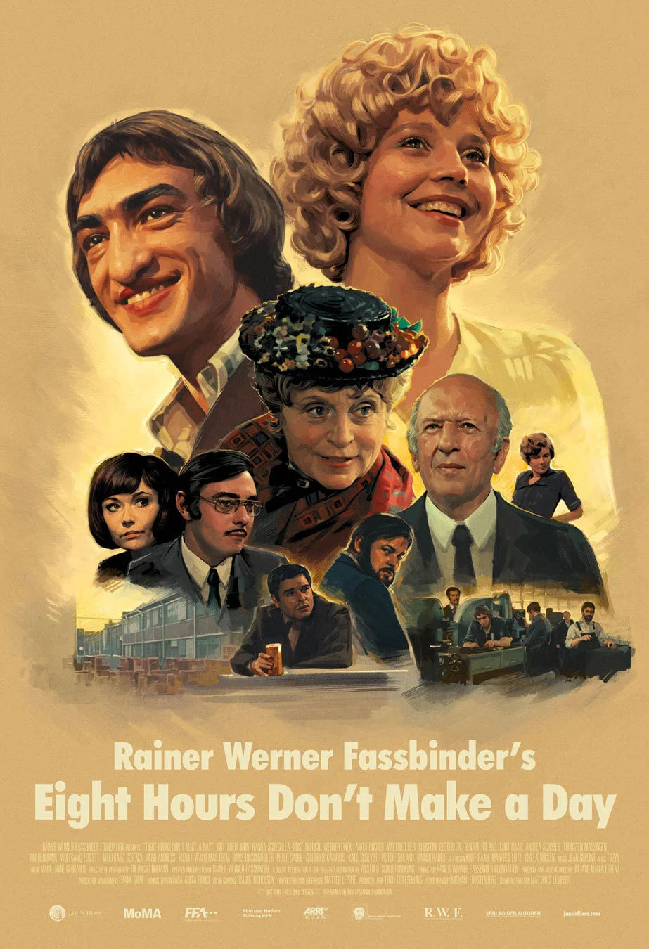 黄色仓库经典独立电影海报设计赏析